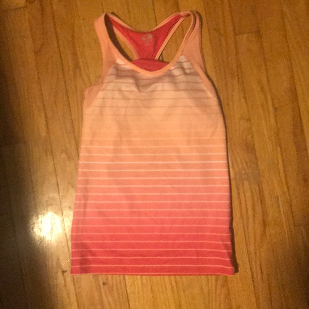 Ombré workout tank